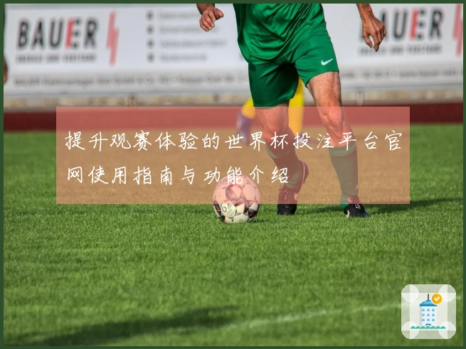提升观赛体验的世界杯投注平台官网使用指南与功能介绍