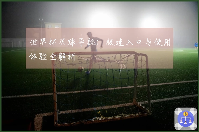 世界杯买球导航：极速入口与使用体验全解析