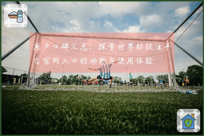 用户口碑汇总：探索世界杯投注平台官网入口的功能与使用体验