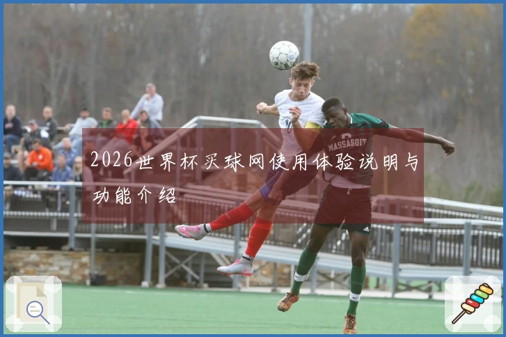 2026世界杯买球网使用体验说明与功能介绍